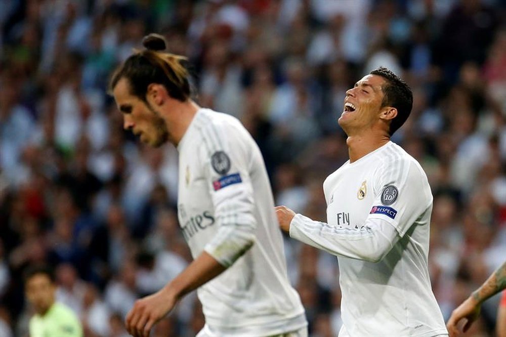Cristiano Ronaldo et Gareth Bale, les deux recrues les plus chères du Real. EFE