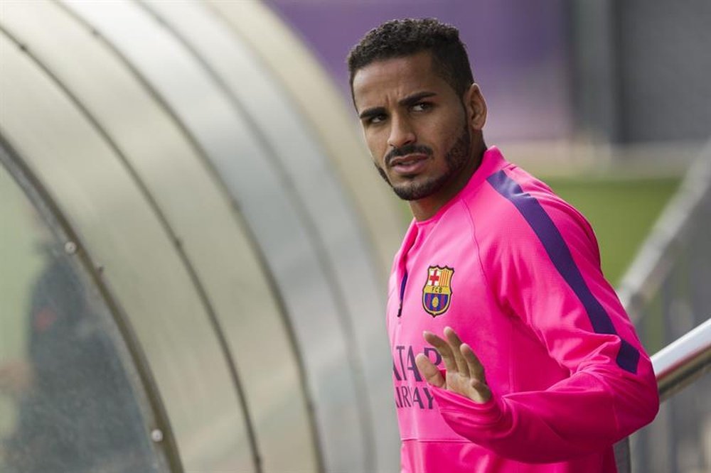Douglas no jugará esta temporada en el Barcelona, eso está claro. EFE/Archivo