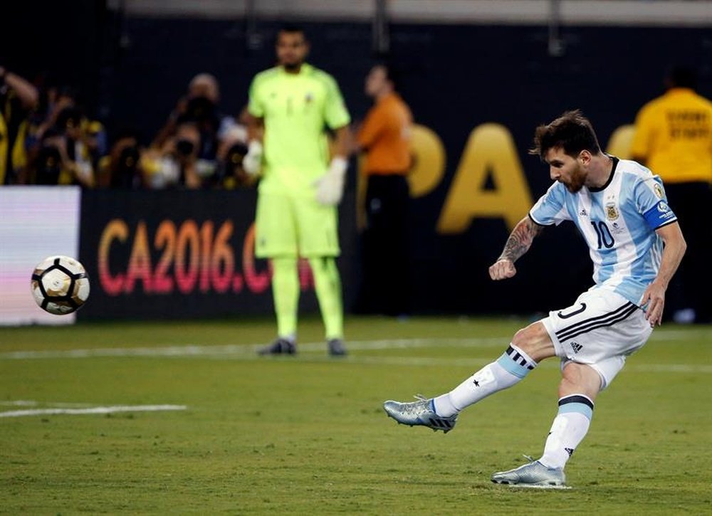 Messi finalmente aceptó volver a jugar con Argentina. EFE