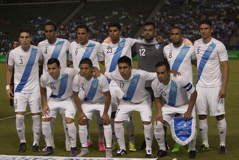 La selección nacional de Guatemala. EFE/Archivo