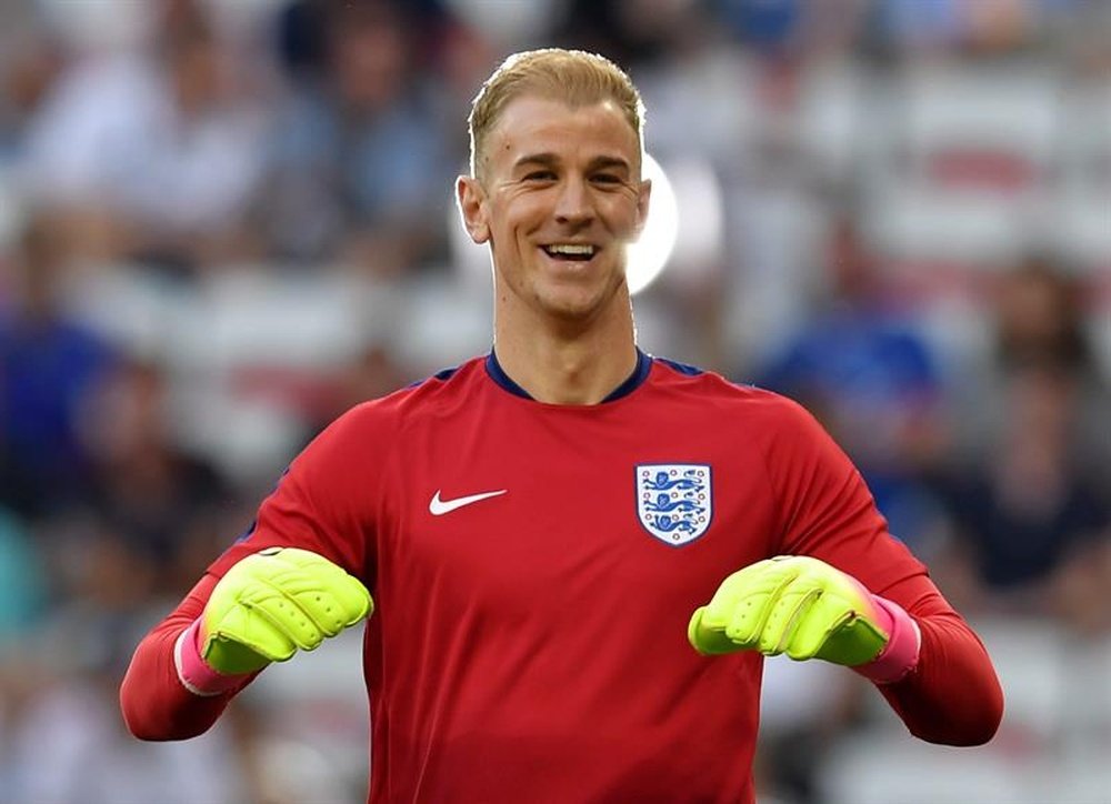Hart devrait tout de même être titulaire avec l'Angleterre ce dimanche. AFP