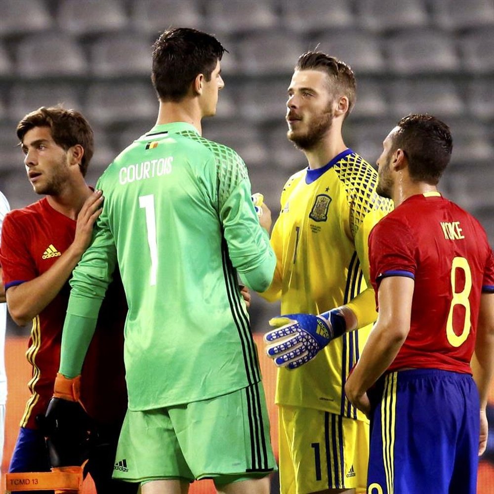 De Gea and Courtois have both been of great interest to Madrid for years. EFE
