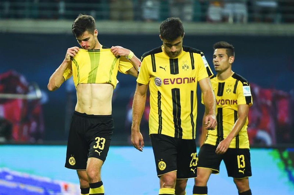 El Borussia Dortmund ha tropezado gravemente en la visita del Köln. EFE/EPA/Archivo