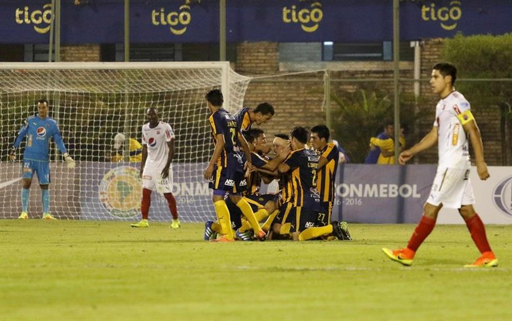 Sportivo Luqueño logró ganar a Libertad en la jornada 13. EFE/Archivo