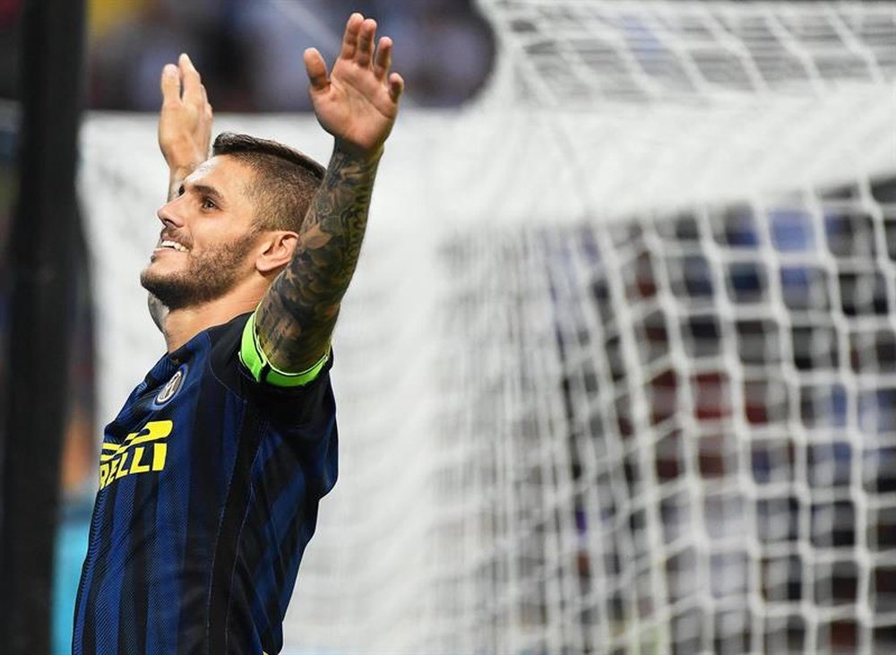 El argentino es el capitán del Inter. EFE