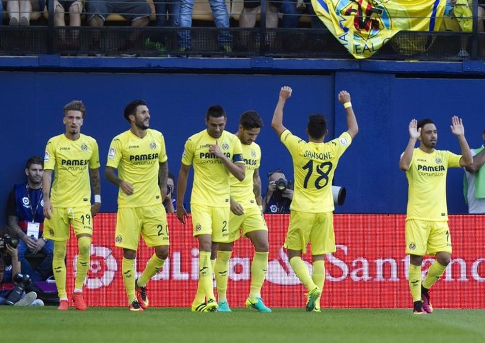 El Villarreal se adelantó en el marcador pero acabó relajándose . EFE / Archivo