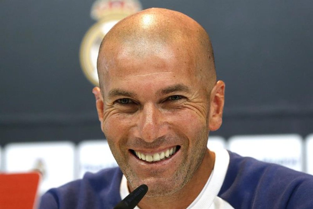 Zidane ha ofrecido una rueda de prensa previa al encuentro del Real Madrid ante el Eibar. EFE