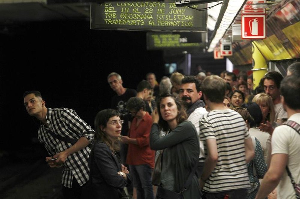 Una imagen del metro de Barcelona. EFE/Archivo