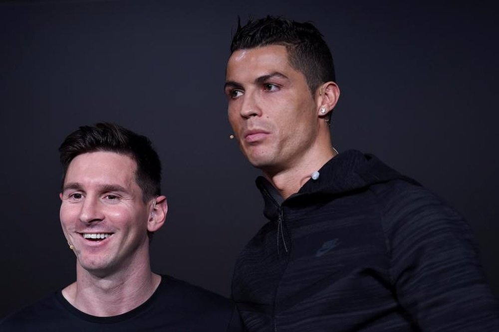Messi e Cristiano fariam parte desse time dos sonhos. EFE/Archivo