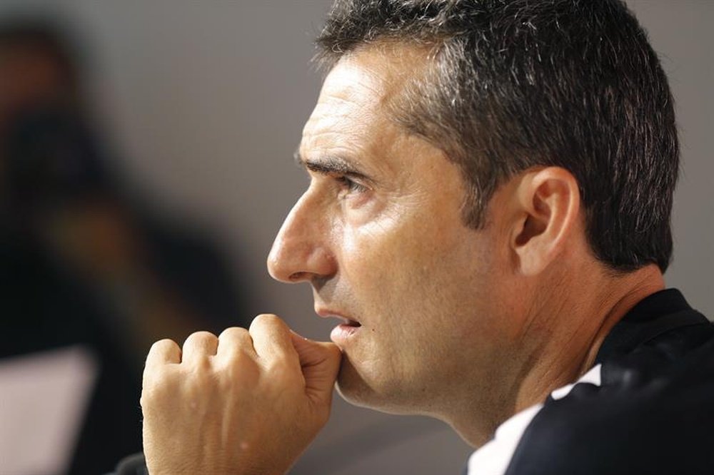 El técnico del conjunto vasco espera un partido difícil ante el Betis. EFE/Archivo