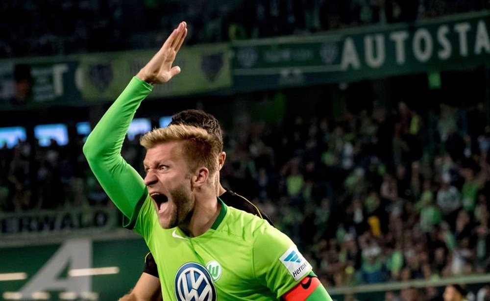 El Wolfsburgo tiró de rabia para levantar el 0-1 del primer tiempo. EFE