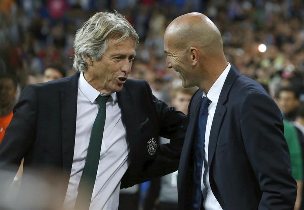 Jorge Jesus podría suplir a Zidane. EFE/Archivo