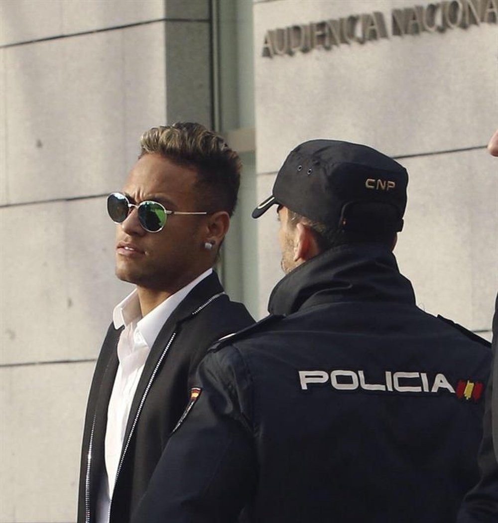 Barcelonas Brazilian forward Neymar signed for Barcelona in 2013. AFP