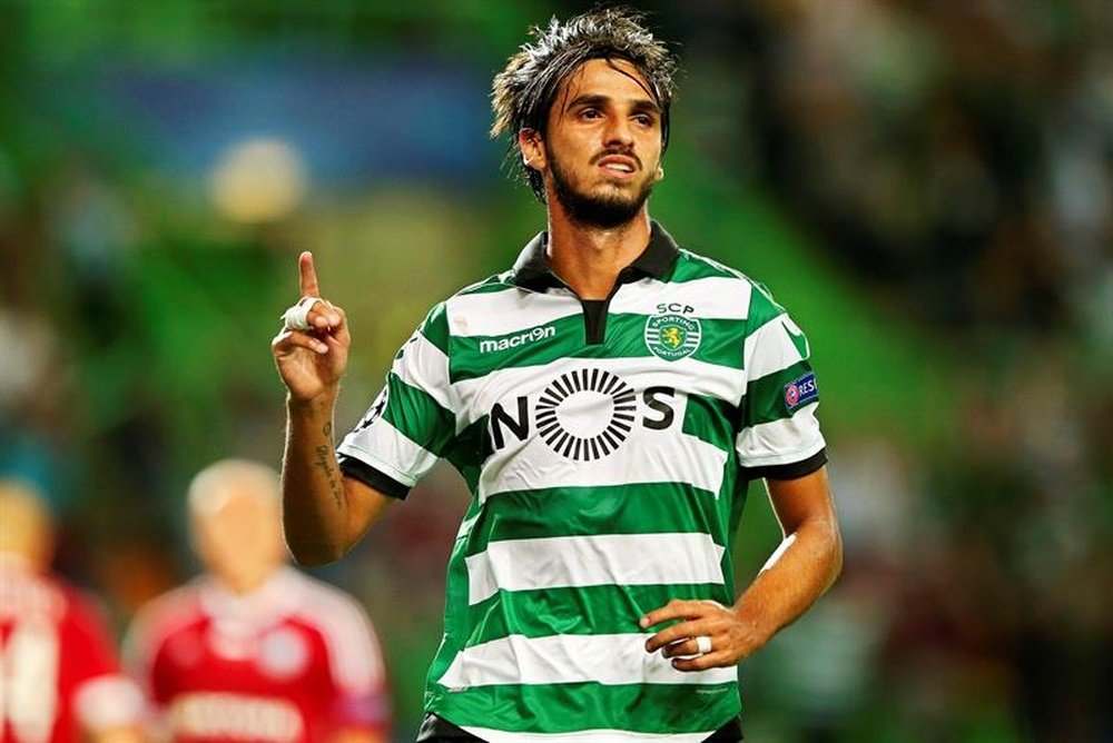 Bryan Ruiz volvió a la dinámica de trabajo del Sporting de Portugal. EFE