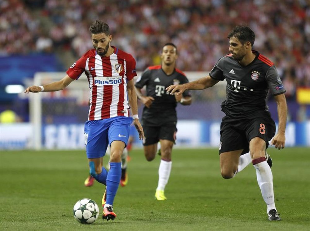 Carrasco scored the only goal in Atletico's 1-0 win over Bayern Munich. EFE