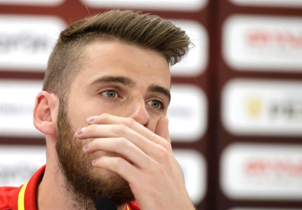 David de Gea pudo cambiar se carrera hace diez años. EFE