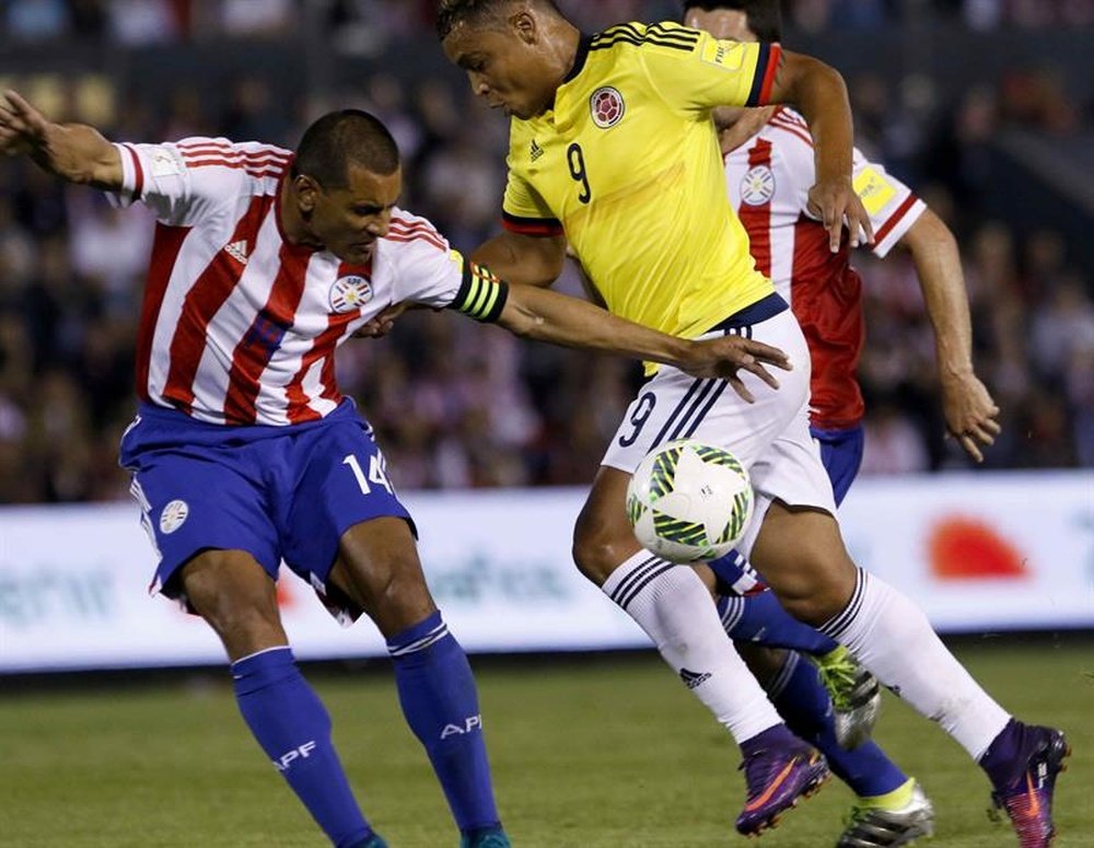 El colombiano se cae por lesión. EFE