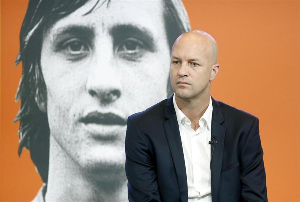 Jordi Cruyff quiso dar su opinión acerca del conflicto catalán. EFE