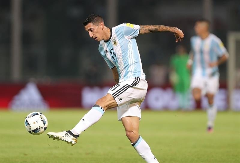 Di Maria s'est blessé à l'entrainement. EFE