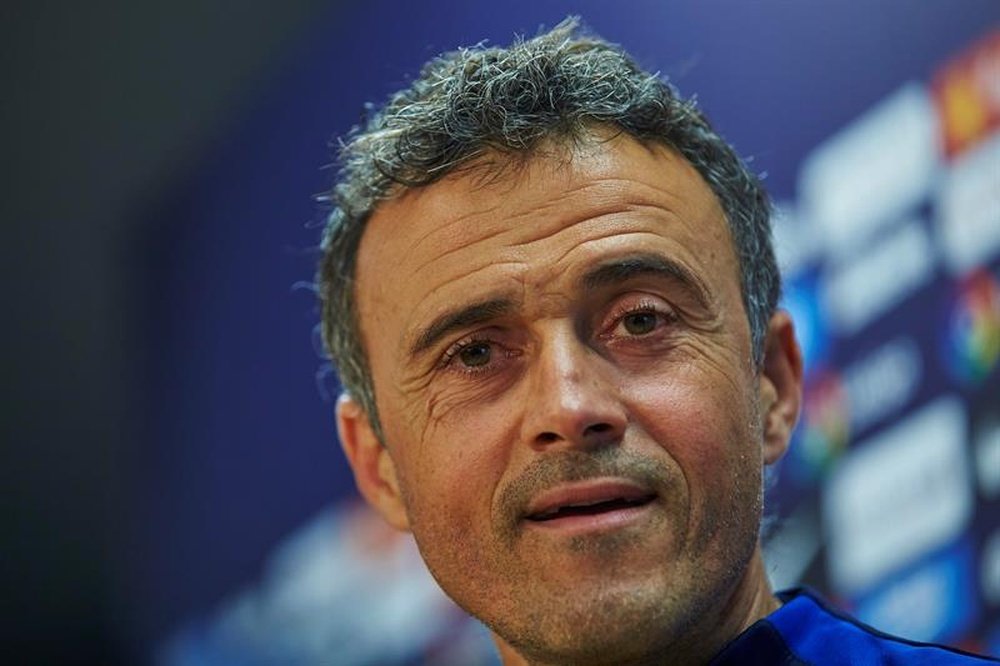 Luis Enrique wasn't considered as one of La Liga's top three coaches. EFE