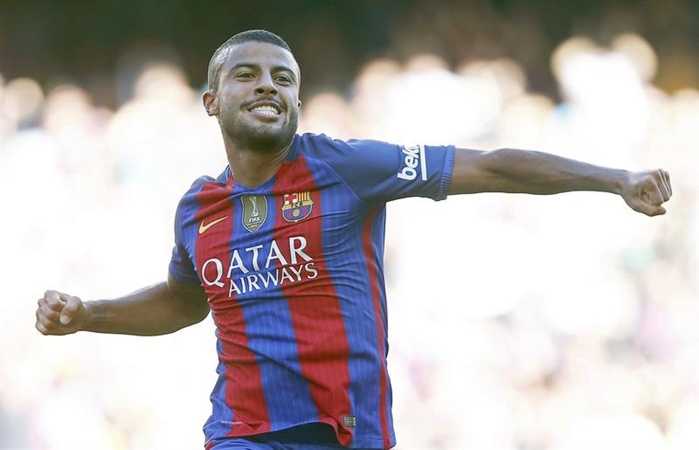 Rafinha Alcántara Primera División disputado en el Camp Nou. EFE