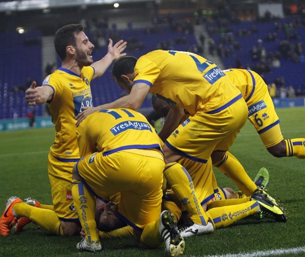 Gran triunfo del Alcorcón en casa. EFE