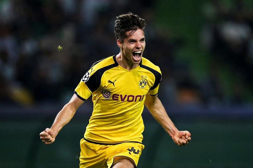 O jovem volante do Borussia Dortmund desperta o interesse do Barça e do City. EFE