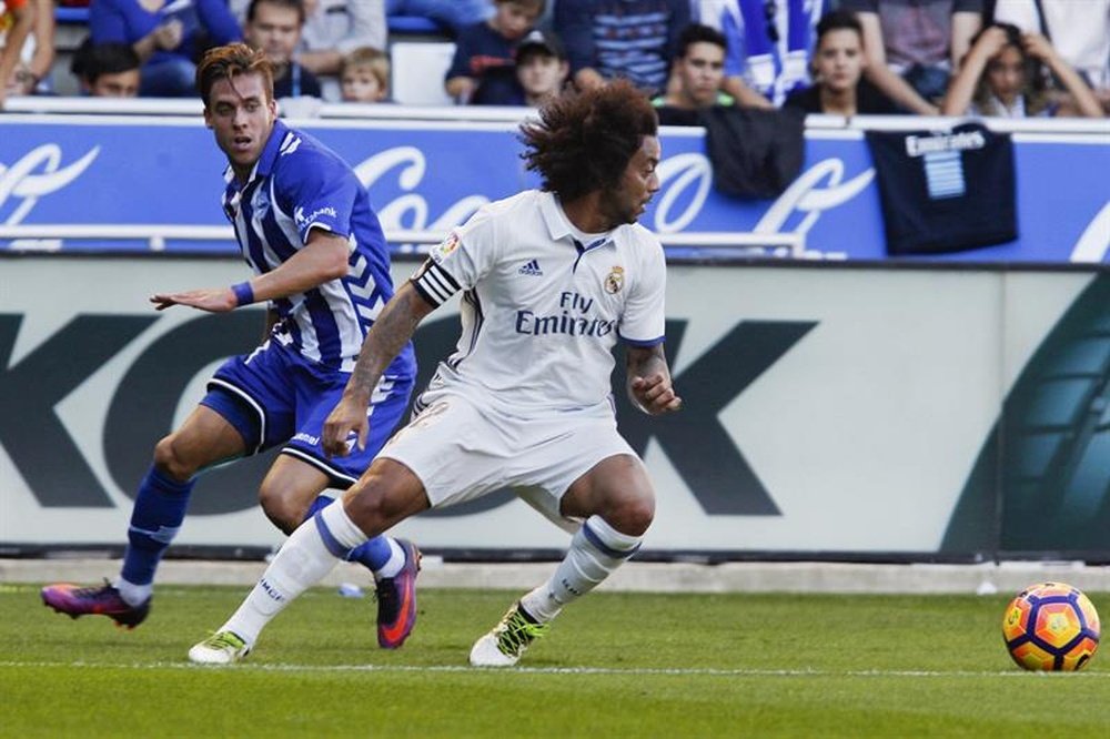 Marcelo est le meilleur assistant du Real Madrid en 2017. EFE