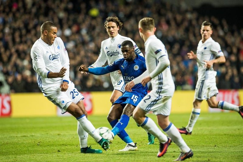El Copenhague cayó ante el Brøndby. EFE