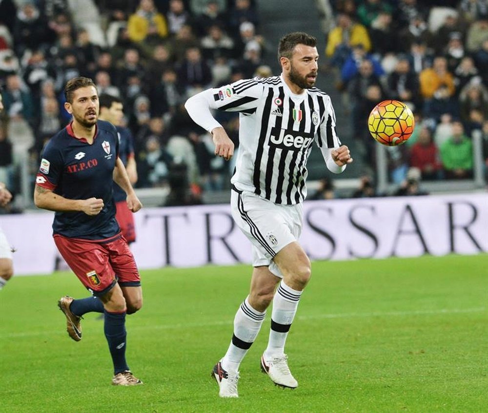 Barzagli est heureux à la Juventus. EFE