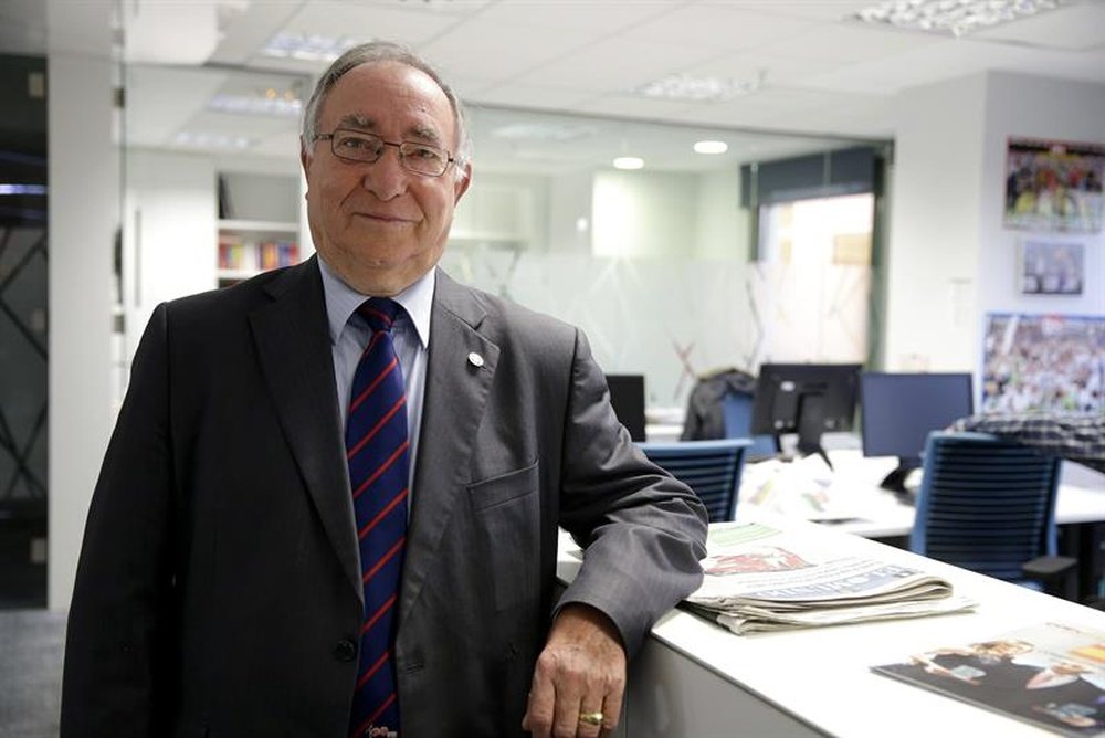 Paco Díez será el nuevo presidente de la Federación de Madrid, sustituyendo así a Vicente Temprado, que ha ocupado este cargo desde 1988. EFE/Árchivo