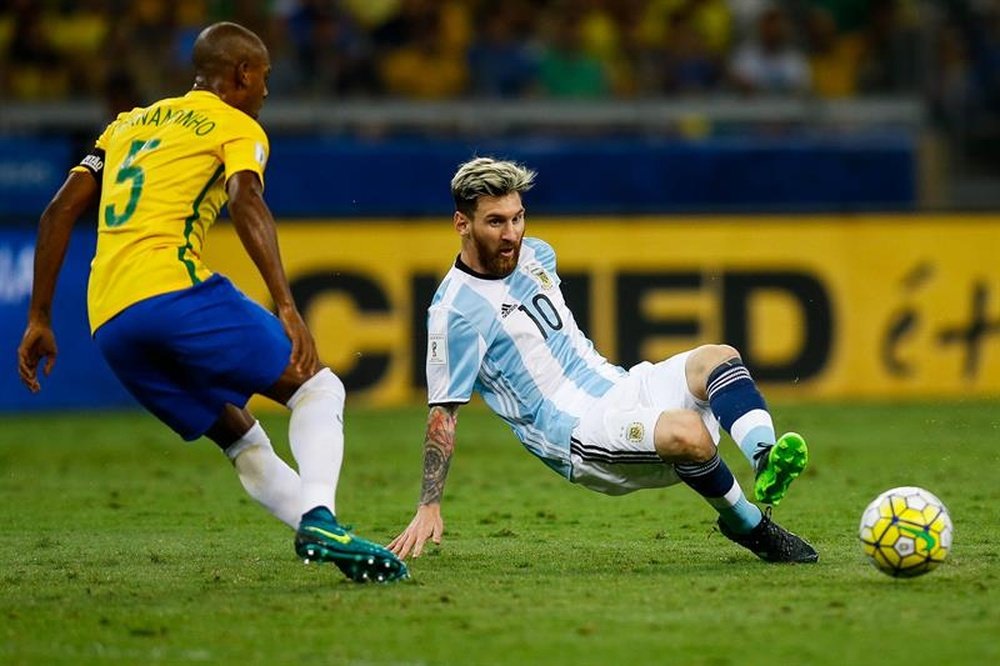 Para 'Tite', Argentina se clasificó por la calidad de Messi. EFE