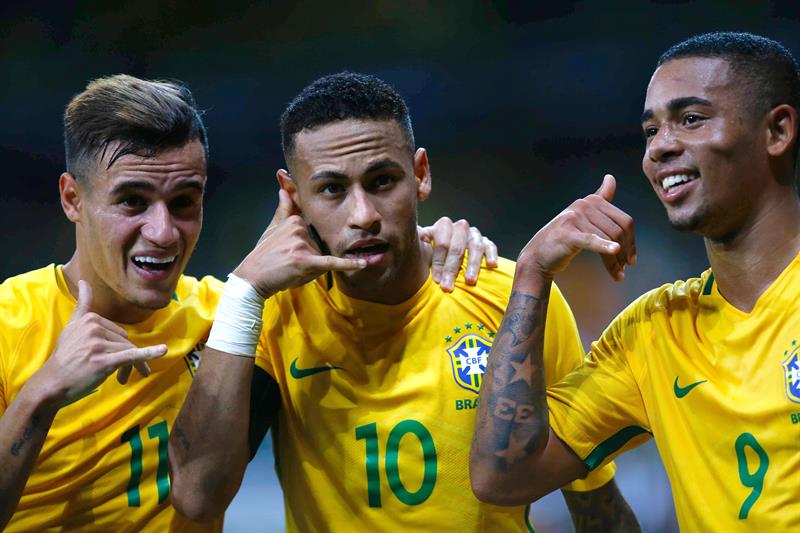 Are born-again Brazil ready to unleash magic quartet? Neymar, Coutinho,  Gabriel and Willian - Eurosport