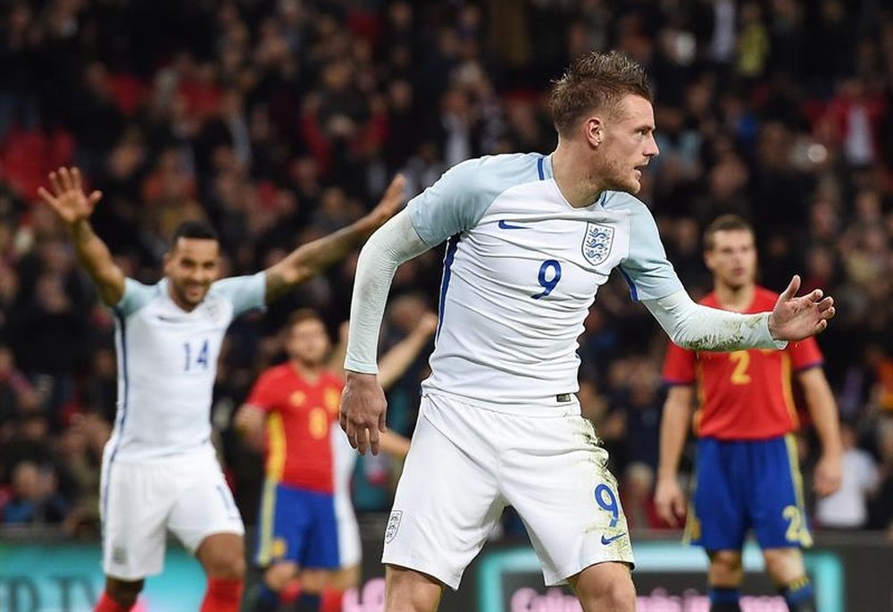 Vardy is on form and England need to ask him to return to play for the Three Lions. EFE