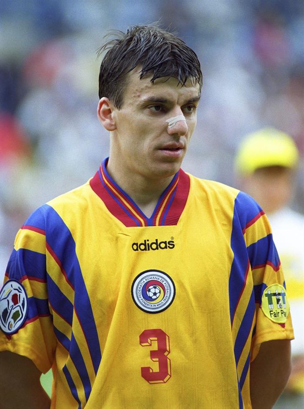 Prodan played 54 times for Romania. EFE