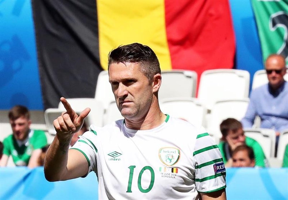 El futuro de Robbie Keane, en el aire. EFE/Archivo