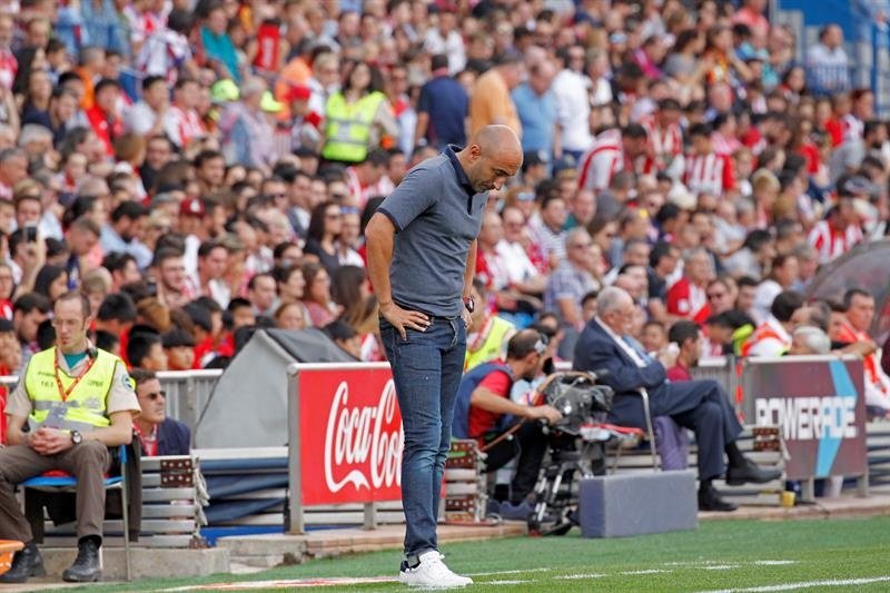 Abelardo cree que ha sido su peor partido como entrenador del Sporting