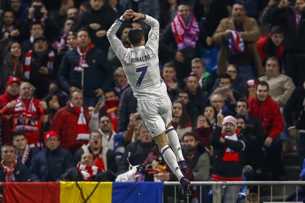 Personne n'a hérité du 7 de Cristiano. AFP