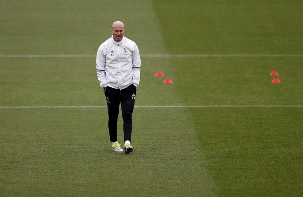 Zidane sigue apostando por su hijo. EFE