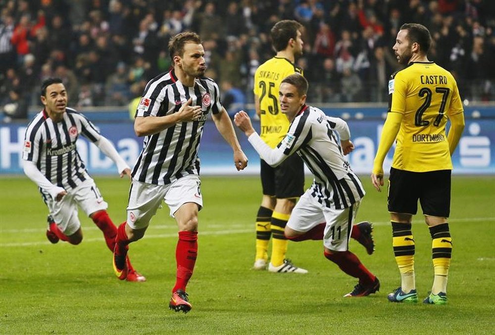 El Borussia Dortmund ha vuelto a sufrir por su fragilidad defensiva. EFE