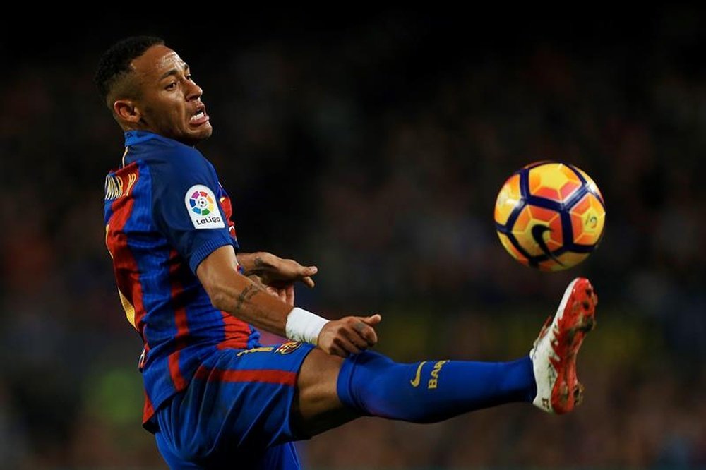 O atacante Neymar relevante no Barça. EFE/Arquivo