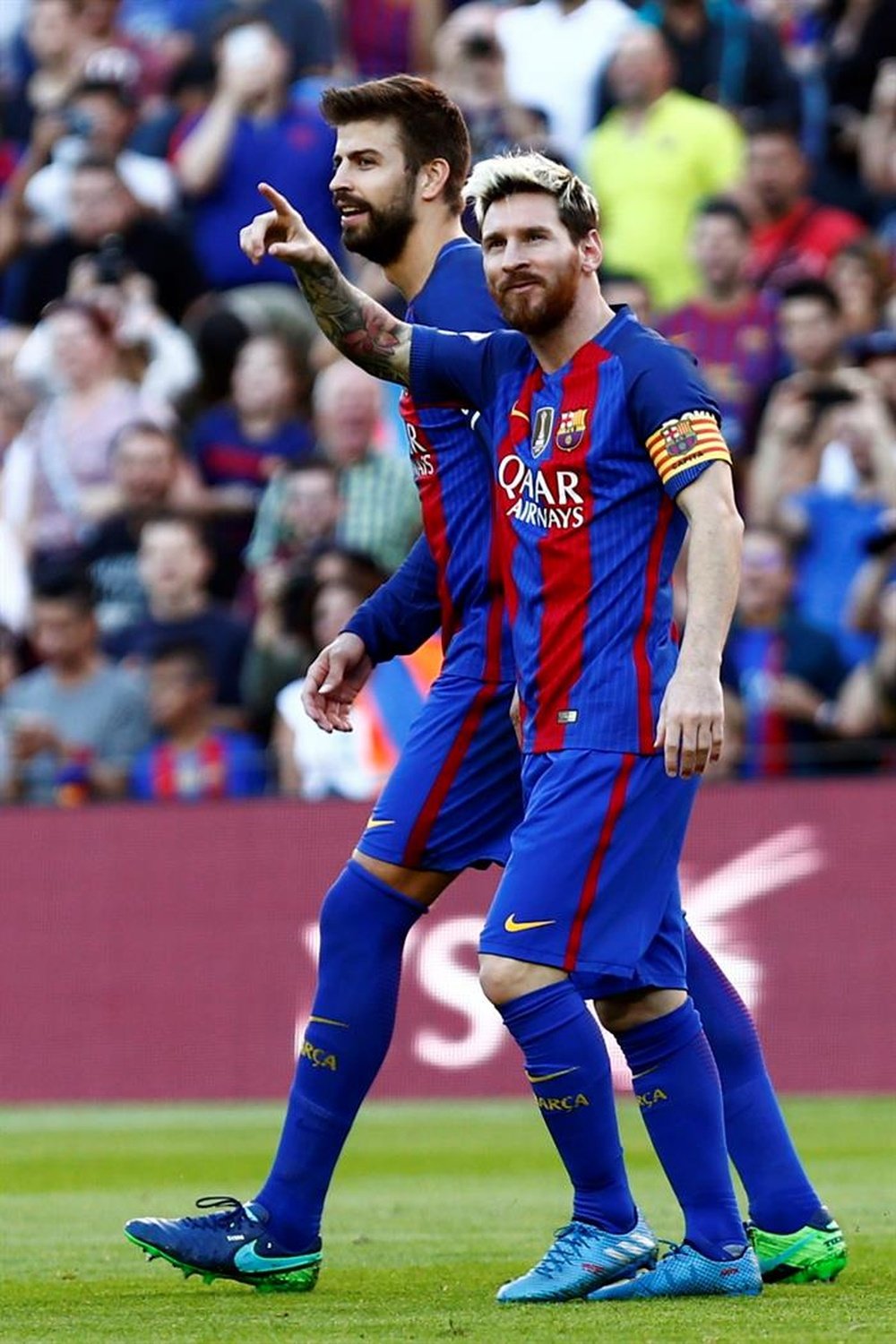 BArcelona will face Real Madrid tomorrow. AFP