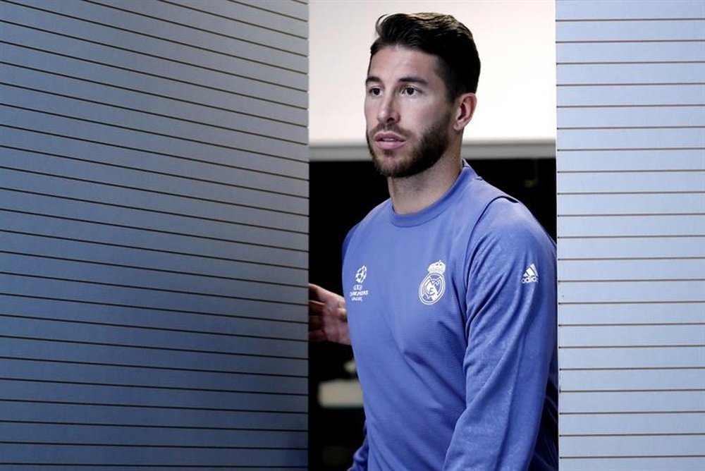 Ramos desveló una de sus tradiciones en el Madrid. EFE