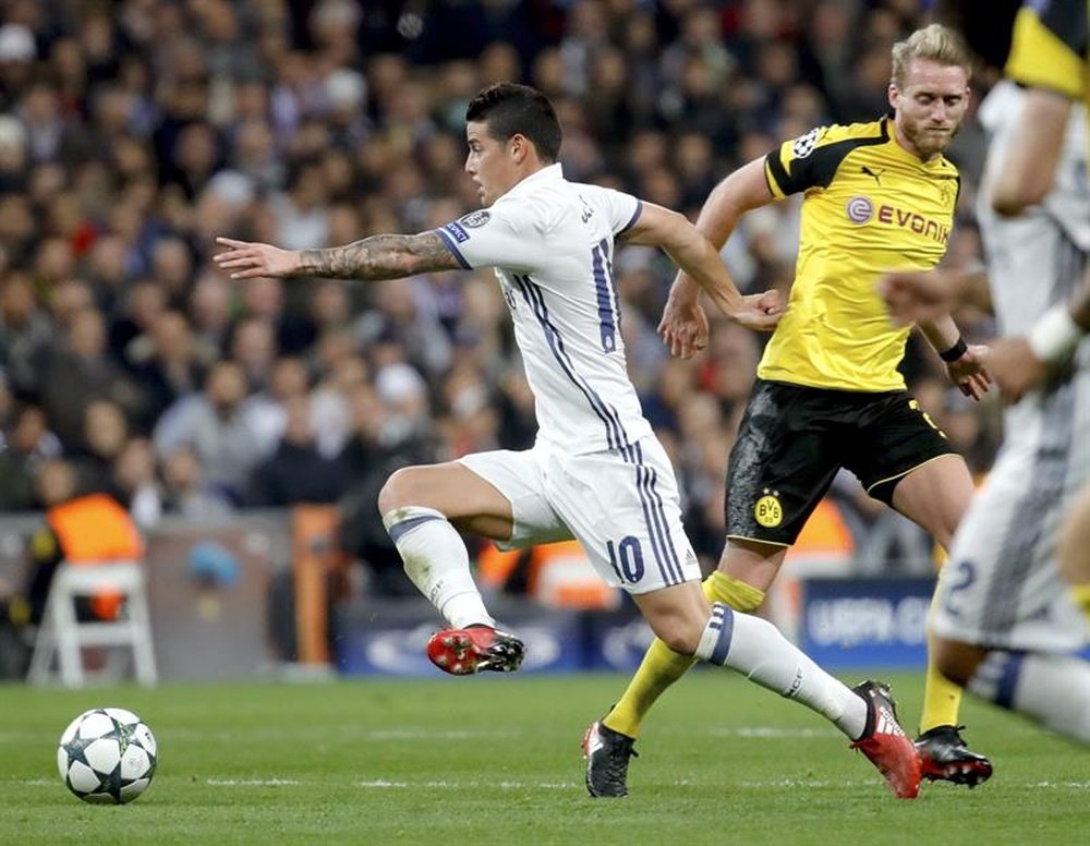 El Borussia Dortmund empató 2-2 en la fase de grupos de la 2016-17. EFE