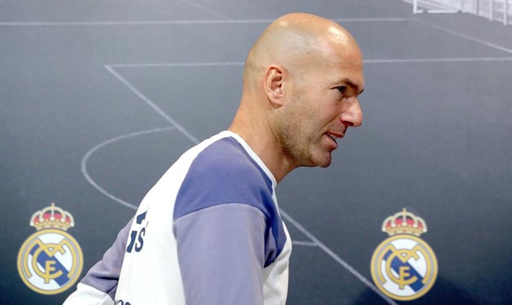 Zidane podría batir un récord de partidos sin perder en el Real Madrid. EFE