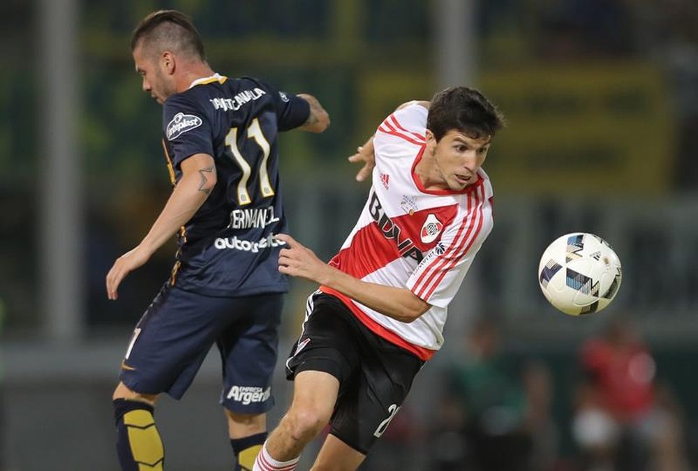 Coleoni habló de River Plate, su próximo rival. EFE