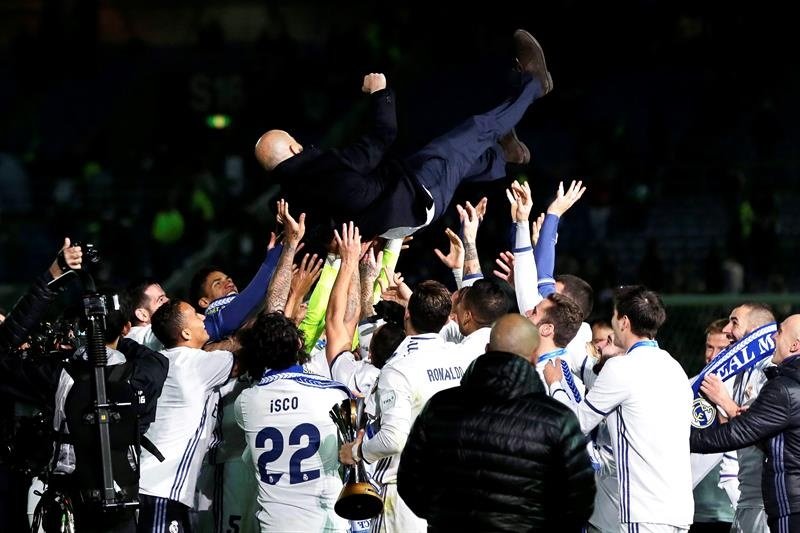 El Real Madrid es el vigente campeón del Mundial de Clubes. EFE
