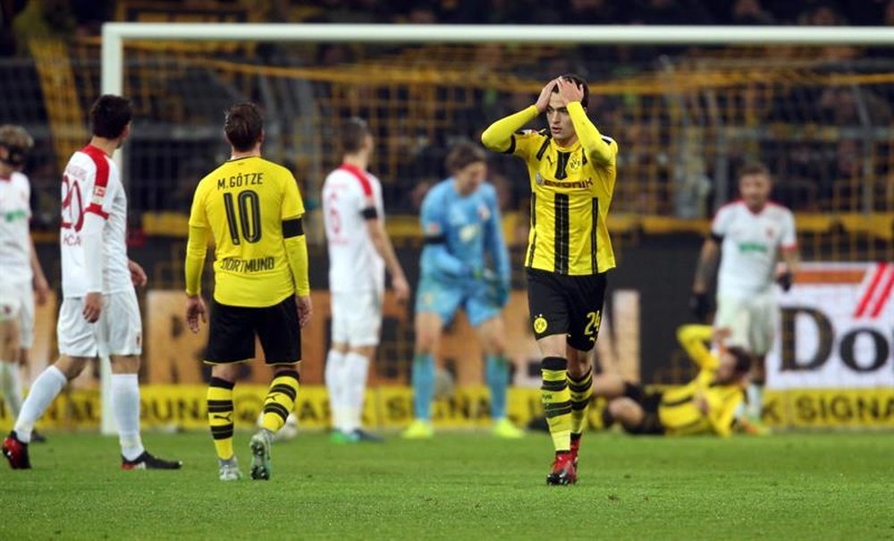 El Borussia Dortmund empató en su feudo en la Bundesliga. AFP