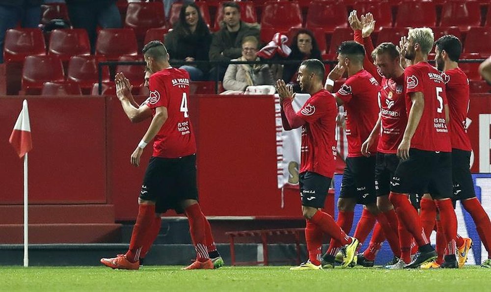 El Formentera ganó por un gol de penalti en el minuto 85. EFE