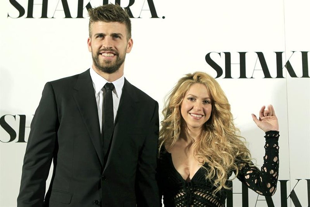 Shakira y Piqué se conocieron en 2010 para grabar el videoclip del tema 'Waka Waka'. EFE/Archivo